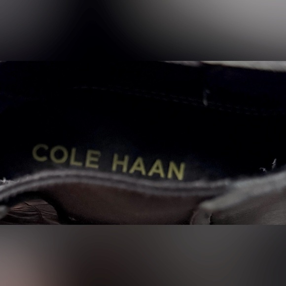 Cole Haan Size 8 1/2 Men’s Black Leather Chelsea Boots - Picture 7 of 13